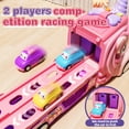 thumbnail image 7 of JoyStone Car Toys for Toddler Girls, Princess Truck with Lights and Sounds, Foldable 2-Player Race Track, 6 Friction Powered Cars, Birthday Gift for Kids Ages 3-8, 7 of 7