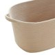 thumbnail image 3 of Cesta macenamiento de cuerda de de estilo nórdico, cesto de ropa Beige Zulema cesta tejida de cuerda de algodón, 3 of 8