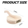 thumbnail image 2 of Clearance Under $10 Wooden Dumpling Multifunctional Manual Dough Presser For Home Cooking Easy To Use With Wood Great For Dumplings Meat, 2 of 8