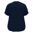 thumbnail image 3 of MAIHAN Womens Polo Shirts Short Sleeve Casual Summer Boho Tops Graphic Loose Tees Cute T Shirts Tops Floral Shirts for Women, 3 of 4