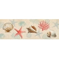 thumbnail image 2 of Broome, Ted 14x7 Black Ornate Wood Framed with Double Matting Museum Art Print Titled - Gifts from the Ocean, 2 of 4