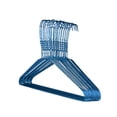 thumbnail image 1 of Ganchos de Alambre 45 cm | Inoxidable | Perchas de Metal | Perchas de Alambre para Ropa | Sacos, camisas, pantalones, sudaderas | Perchas estándar (Paquete de 100 ganchos color Azul), 1 of 4