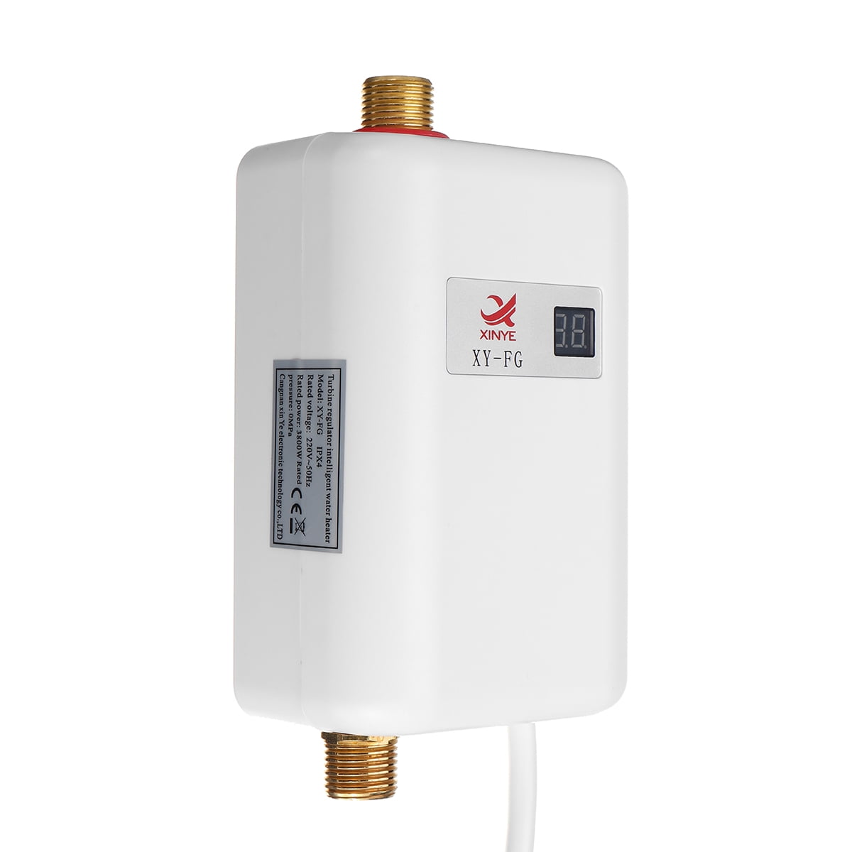 110/220V 3.8KW Electric Tankless Instant Hot Water Heater for Bathroom  Kitchen - Walmart.com