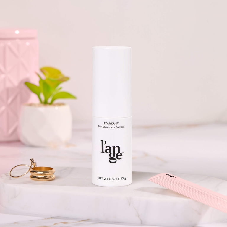 L'ange Hair Star Dust Dry Shampoo Powder, Travel Size, Residue