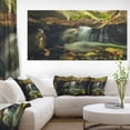 thumbnail image 1 of Wasatch Cascade Forestière Nationale - Impression sur Toile Paysage, 1 of 3