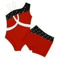 thumbnail image 4 of Alvivi Kids Girls Sleeveless Gymnastics Leotard with Boyshorts Set 6-16, 4 of 5