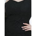 thumbnail image 3 of Vestido de encaje de talla grande para mujer fuera del hombro elegante vestido de sirena de noc Abanopi Vestido, 3 of 7