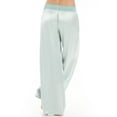 thumbnail image 4 of Women's PJ Harlow PJP53 Jolie Satin Pant (Dark Silver M), 4 of 4