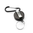 thumbnail image 2 of Retractable Carabiner Reel with Key Holder for Secure ID Badge Pass and Ski Accessories, 2 of 2