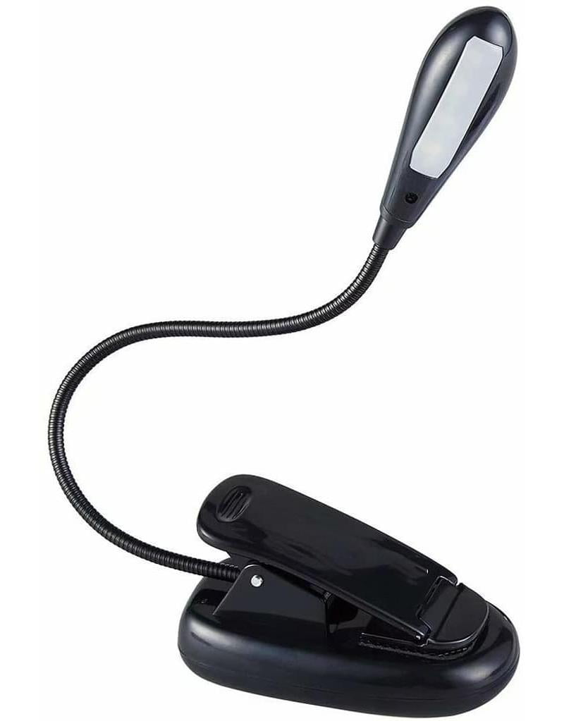 Reading lamp book lamp rechargeable, LED book lamp, portable and flexible, 3level brightness