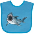 thumbnail image 3 of Inktastic Great White Shark Boys or Girls Baby Bib, 3 of 4