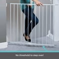 thumbnail image 3 of Toddleroo by North States Baby Gate for Stairs and Doorways: Essential Stairway & Walkway Gate, Fits Openings 24.5-40.25 Wide. Safety Latch, Hardware Mount. (30 Tall, White), 3 of 5