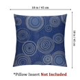 thumbnail image 4 of circles Square Zip Closure, Short Plush Throw Pillow Cushion Case Home Furnishing, 4 of 8