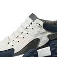 thumbnail image 3 of Fashion Men's Shoes, Durable Lightweight Breathable Shoes Upper Casual Versatile Sneakers for Gym Hiking Short Trips Indoor Sports , White 44, 3 of 8