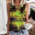 thumbnail image 2 of Cute Summer Knitted Tops For Women Plus Size Tank Tops For Women 2026 Athletic Loose Fit Tunic Length Summer Tops For Women 2026 Vacation Cool T Shirts For Women Graphic Vintage, 2 of 5