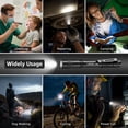 thumbnail image 6 of Lepro 2-Pack LED Pen Flashlights, Mini Waterproof Pocket Light with Clip, for Inspection, Work, Repair, Powered by 2*AAA, 6 of 12
