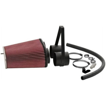 K&N Cold Air Intake Kit: High Performance, Guaranteed to Increase Horsepower: 1996-1997 FORD (F150, F250, F350, Bronco) 63-1014