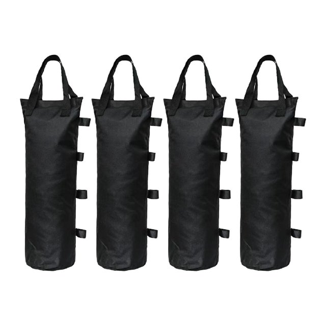 Almencla 4 Pcs Poids pour Auvent Sacs de Sable Robustes pour Parasol Trampoline d'Extérieur Doubles Poignées