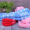 thumbnail image 6 of Nollia Assorted Warm & Fuzzy Winter Socks for Women- Soft & Stretchy Plush Crew Cozy Socks- 3 Pairs-Geometric, 6 of 7