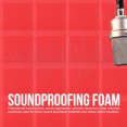 thumbnail image 2 of Herwey 6Pcs Soundproofing Foam Block Acoustic Panels Sponge Piano Room Recording Studio Accessory, 2 of 8