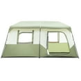thumbnail image 2 of 8 Person Camping Tent Big Family Cabin Tent Setup in 60 Seconds with Rainfly & Windproof Tent with Carry Bag, 2 of 5