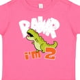 thumbnail image 4 of Inktastic Rawr I'm 2 Baby Tyranosaurus Rex Boys or Girls Toddler T-Shirt, 4 of 5