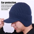 thumbnail image 4 of Guardurnaity Gorro deportivo de invierno con protección para las orejas, ideal para deportes al aire libre. Gorro de punto elástico y cómodo para Sombreros caqui, 4 of 6