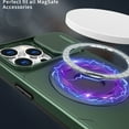 thumbnail image 4 of Ancove for iPhone 14 Rugged Case,[Compatible with Mag Safe] Magnetic Ring Holder Kickstand Shockproof Military Grade Drop Protection Phone Cover Case for Apple iPhone 14,Darkgreen, 4 of 6