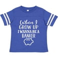 thumbnail image 3 of Inktastic Banker Future Job Boys or Girls Toddler T-Shirt, 3 of 5
