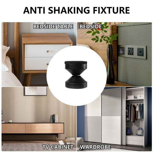 Xihbxyly Estabilizador de Cama, Soporte Anticaídas para Muebles, Herramienta Antigolpes para Marcos de Cama, Fácil Instalación, Reducción de Ruido, Prevención de Terremotos, Altura Ajustable (1 Juego