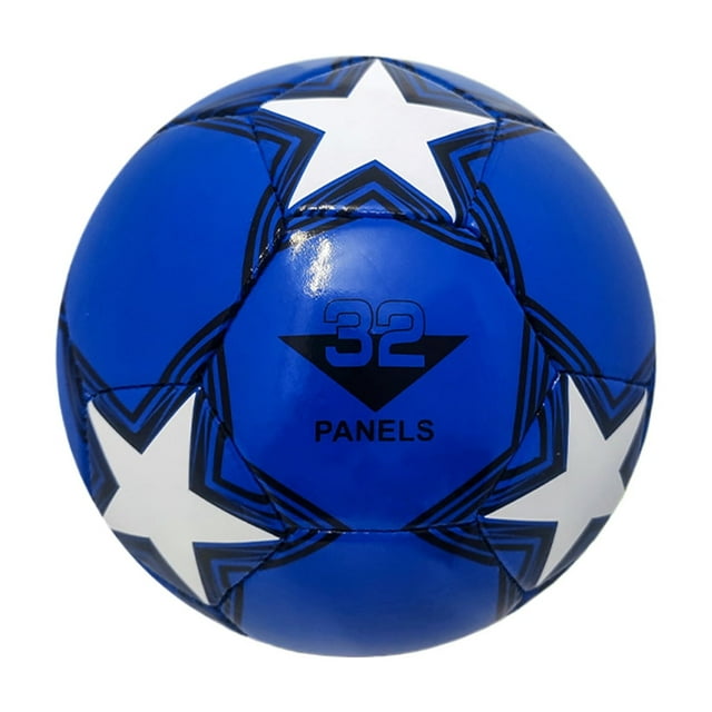 Balón de fútbol Toystoory cosido a máquina tamaño 5 Paneles Balones de entrenamiento Deportes y aire libre azul