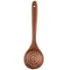 thumbnail image 4 of 2X Cuchara de Madera de Teca Cuchara de Manejar Cucharón de Arroz Grande Cuchara de Cocina de Madera Colador Cuchara Utensilios de Cocina de Madera, 4 of 5