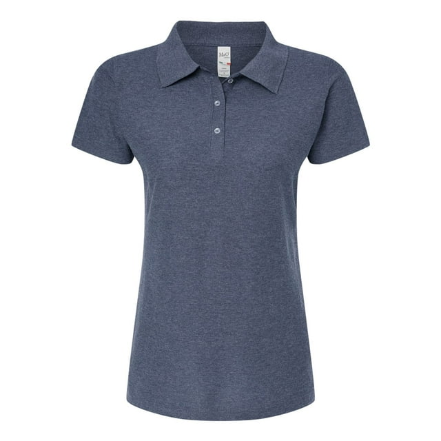M&O 7007 Polo Doux au Toucher pour Femmes