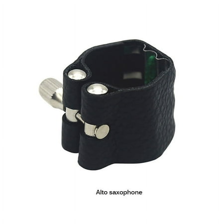 Ligature Saxophone Ténor – Acier Inoxydable – Contrôle Vibrations Optimal – Montage Facile