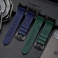 thumbnail image 5 of Correa de reloj modificada para G-SHOCK Casio Big Clay King GWG-1000/GB, correa de silicona resistente al agua, color negro, verde y azul, 5 of 5