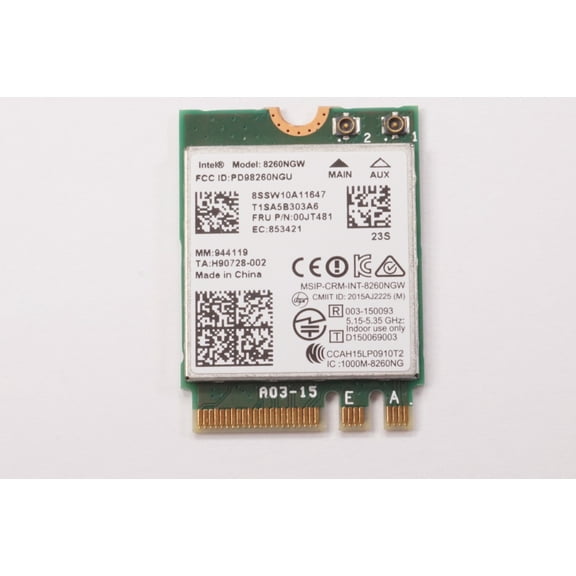 0JT481 Lenovo Wifi Wireless Card EDGE