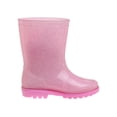 thumbnail image 2 of Laura Ashley Girls  Unicorn Design Rain Boots, Pinkglitter, 9, 2 of 5