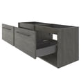thumbnail image 4 of Randalco Soho 48" Modern Wood Bathroom Vanity with Sink in Charred Oak, 4 of 8