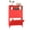 Red, variant on Metal Wardrobe Coat Cabinet with Adjustable Shelves and Hanging Rod,Storage Closet Locker for Bedroom,Kids Room,Office, Home, School,Almirah for Clothes,Blanket.