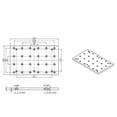 thumbnail image 2 of Worktable Work Bench for 3018 CNC Routers with Hold Down Clamp Accessories Milling DIY Engraving Mac, 2 of 5