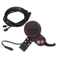 thumbnail image 3 of Octpeak Display Thumb Throttle 2 in 1 Speedometer Manual Control Panel for Electric Bike Scooter,Thumb Throttle with Display,Display with Thumb Throttle, 3 of 8
