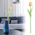 thumbnail image 2 of Home Decor Mini Tulip Real Touch Tulips Artificial Flowers Bouquets 11.4" Faux Flowers for Vase Centerpieces Home Decor Wedding Bouquet, 2 of 7