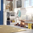 thumbnail image 6 of RiverRidge Kids 2 Piece Fabric Collapsible Storage Cube Organizers with Handles for Playroom Organization - Navy, 6 of 12