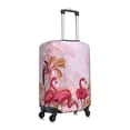 thumbnail image 6 of Cauagu Flamingos In The Tropical Forest Print Travel Luggage Cover,Travel Dust-proof Suitcase Cover Softside Suitcase Protector for 18-32inch,Not Included Suitcase, 6 of 8