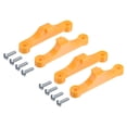 thumbnail image 1 of Unique Bargains 2Pcs AM5 CPU Cooling Bracket Heatsink Bracket Durable AM5 Motherboard Socket with 4 Screws Yellow, 1 of 5
