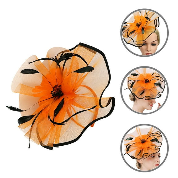Hemoton  Tea Party Headpiece Banquet Headdress Women Hair Accessories Hats Miss Bride