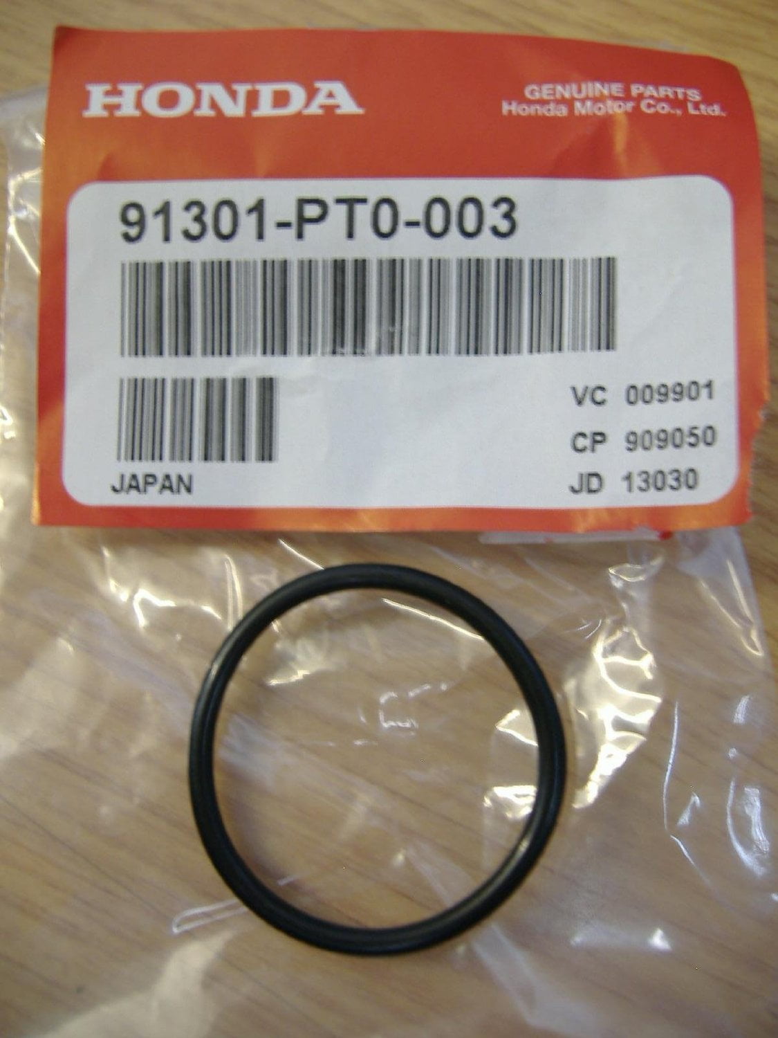 Honda Spark Plug Cylinder ORing 91301PT0003