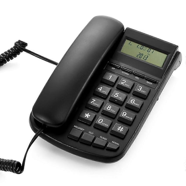 Corded Landline Phone Big Button Landline Phones With Caller Identification