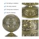 thumbnail image 3 of Vintage Ashtray Dragon Pattern Tellurion Shape Zinc Alloy with Lid Windproof Home Decor Craft, 3 of 3