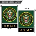 thumbnail image 6 of DANF Garden Flag for US Army- Double Sided Long Lasting Fade Resistant - Small Yard House Decoration 12.5 x 18 Inch, 6 of 6